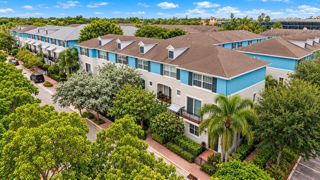 Maison de ville à Delray Beach, Floride, États-Unis 1 - 19035596