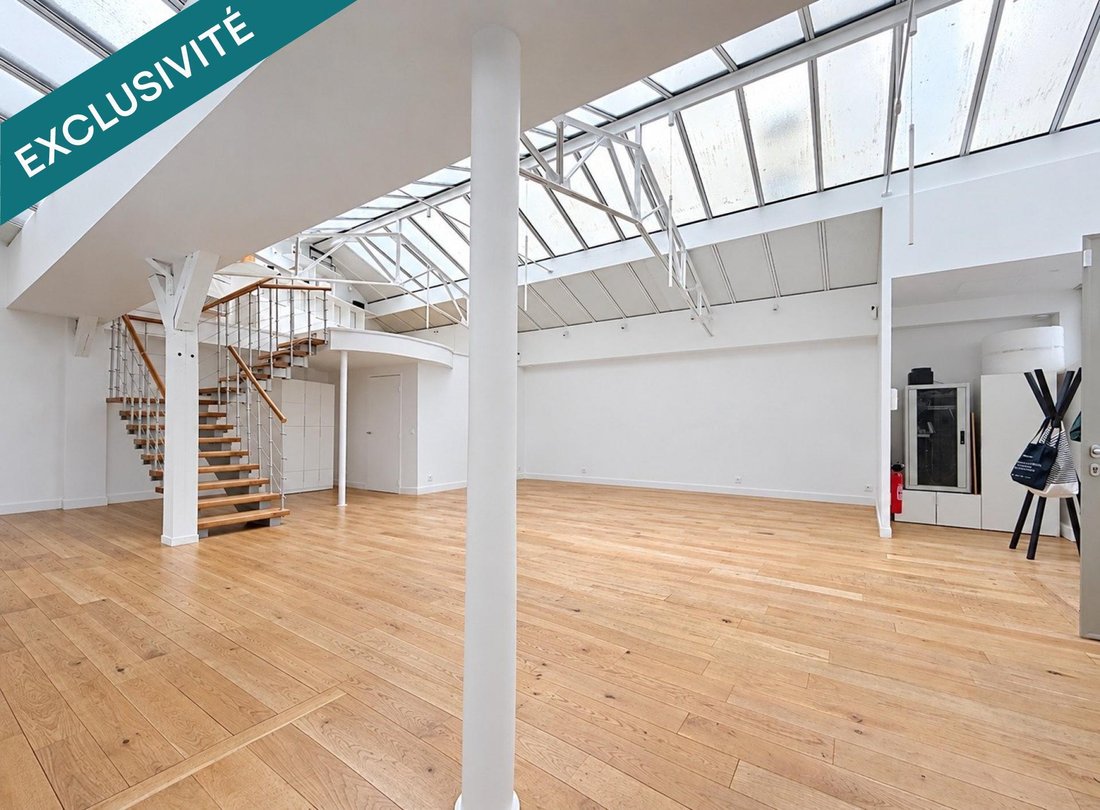 Wohnung in Scheune Aux Belles-Terrage, Paris 10e Arrondissement, Paris 5 - 18828870