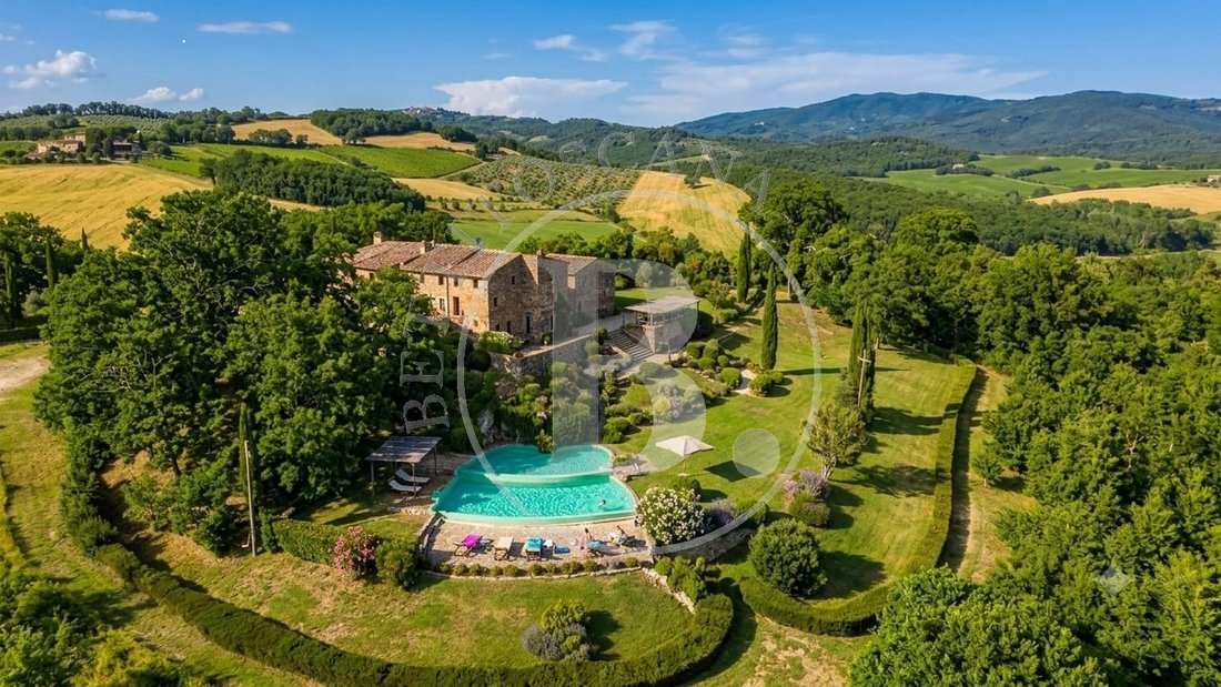 Villa à Chiusdino, Toscane, Italie 1 - 17292082