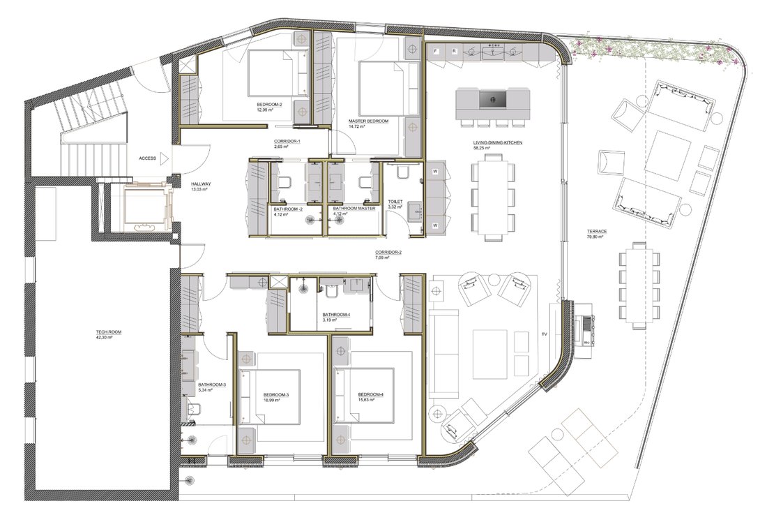 Apartment in Cas Catala, Calvia, Balearic Islands 2 - 18681411