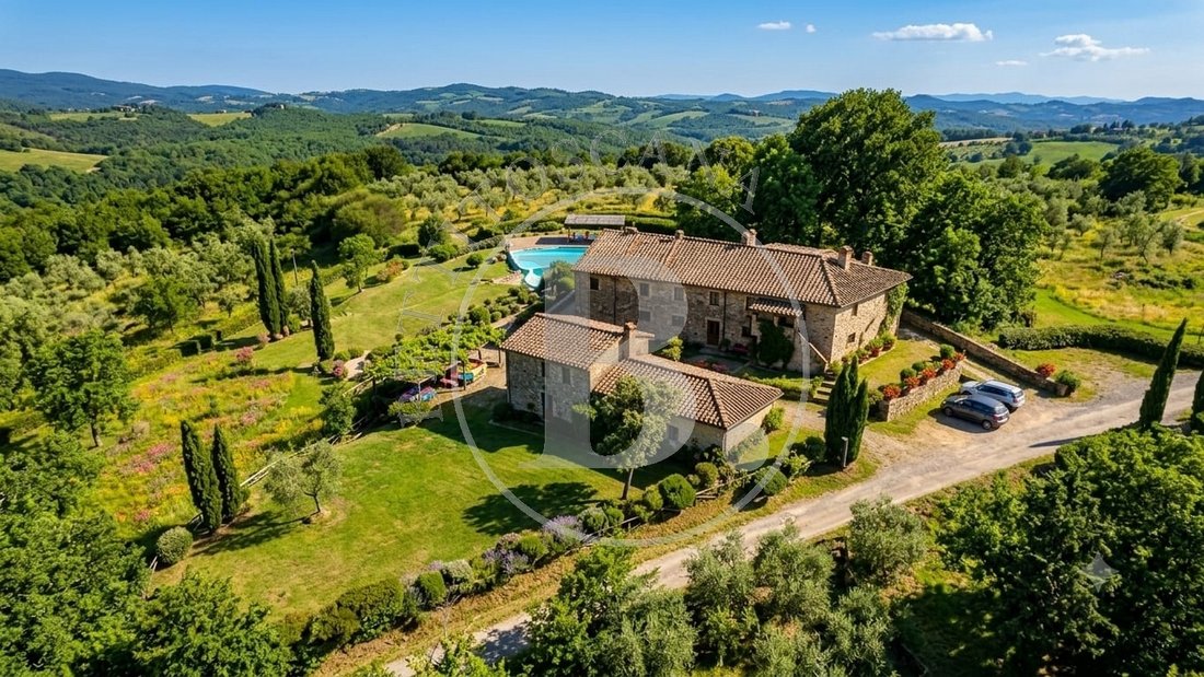 Villa à Chiusdino, Toscane, Italie 4 - 17292082