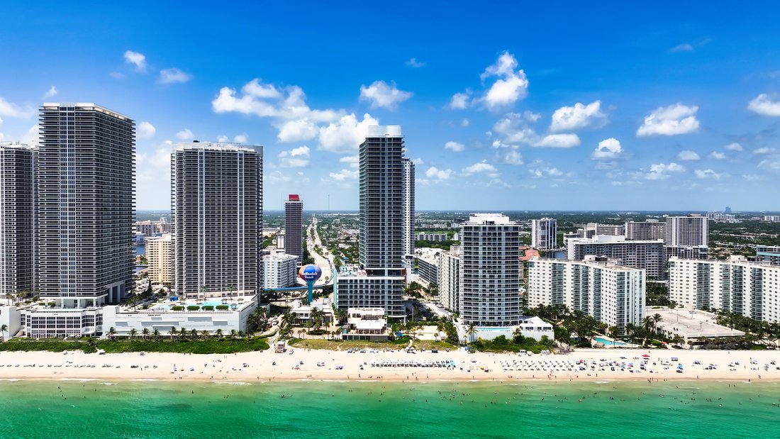 Appartement à Hollywood, Floride, États-Unis 2 - 19036745