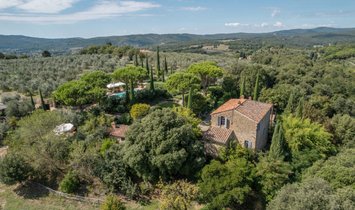 Casa di campagna a Lucignano, Toscana, Italia 1