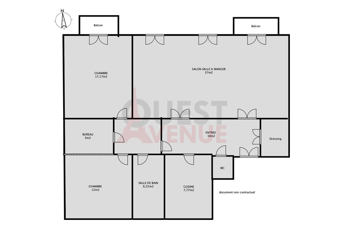 Apartment in Reine-Mairie, Boulogne-Billancourt, France 4 - 19040239
