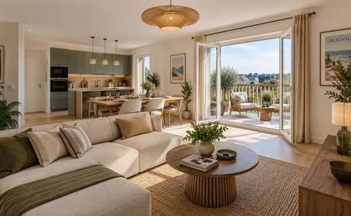 Wohnung in Blonville-sur-Mer, Normandie, Frankreich 1