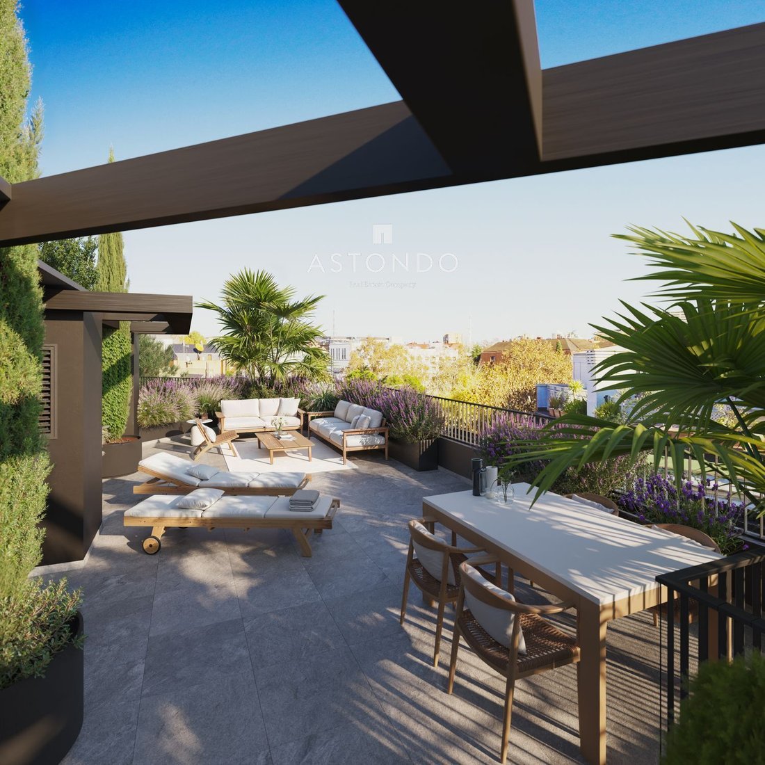 Penthouse in Hortaleza, Madrid, Spanien 4 - 19039223