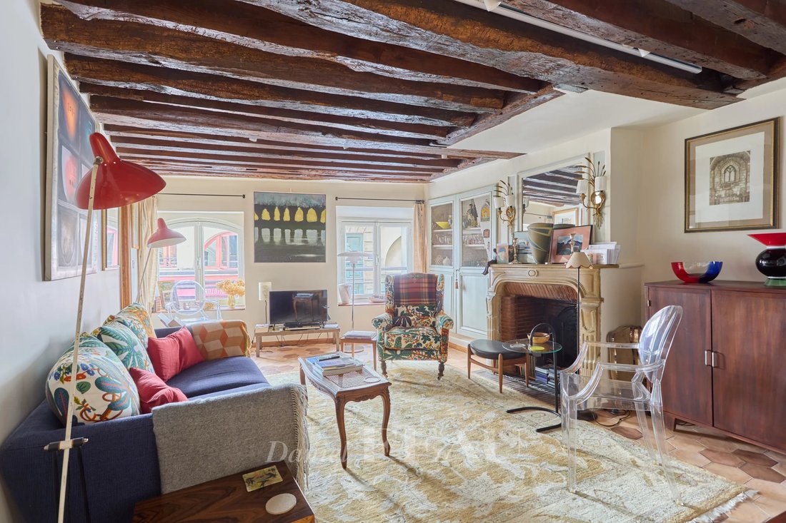 Appartement à Saint Germain des Prés, Paris 6e Arrondissement, Paris 1 - 19037184