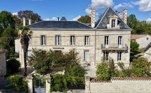 Castle in Marsais, Nouvelle-Aquitaine, France 1