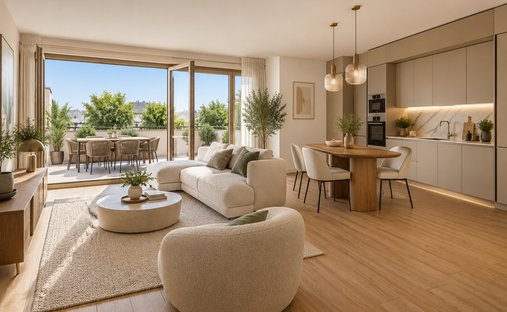 Apartment in Nationale-Deux Moulins, Paris 13e Arrondissement, Paris 1