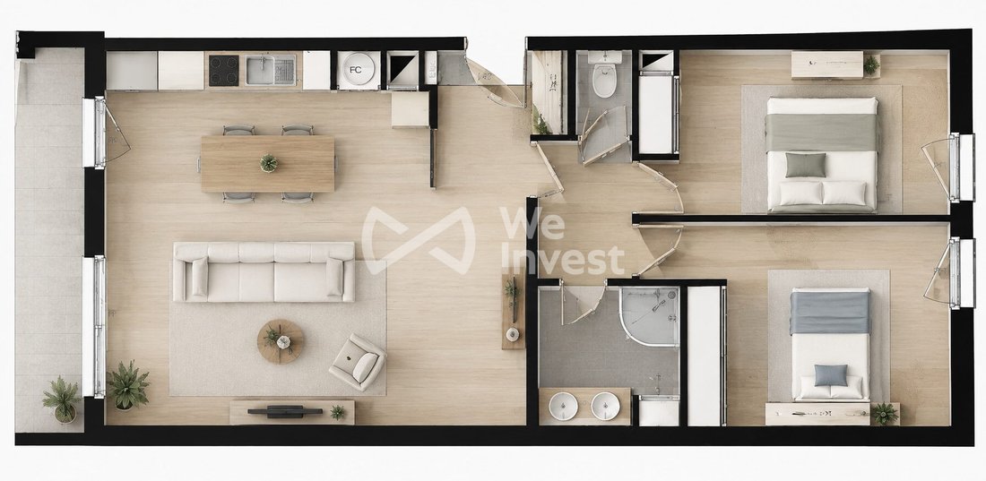 Apartment in Centre-Voltaire, Asnières-sur-Seine, France 2 - 19041463