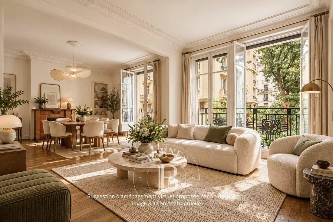 Apartment in Muette Nord, Paris 16e Arrondissement, Paris 4 - 19037146