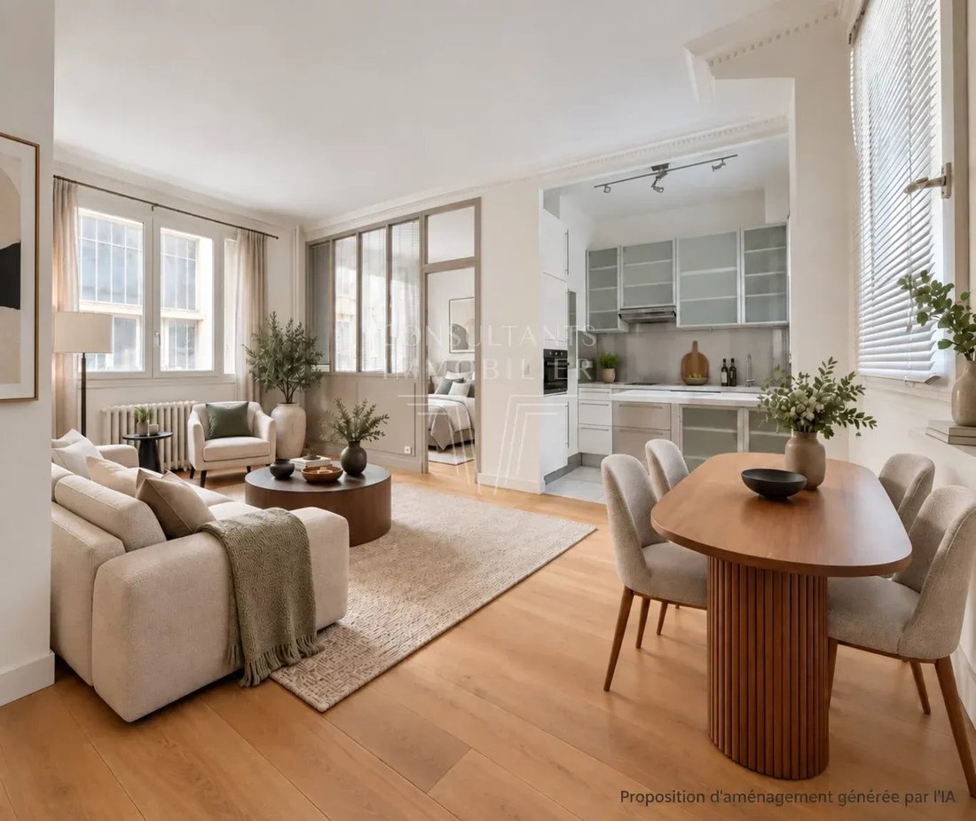 Apartment in Courcelles-Wagram, Paris 17e Arrondissement, Paris 1 - 19037155