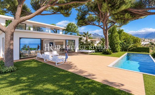 Villa en Aldea-Cros de Caste-Coupiere-Mont Gros, Roquebrune-Cap-Martin, Francia 1