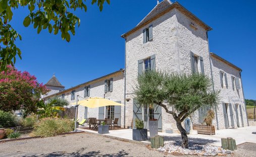 Castle in Vieux Bergerac, Bergerac, France 1