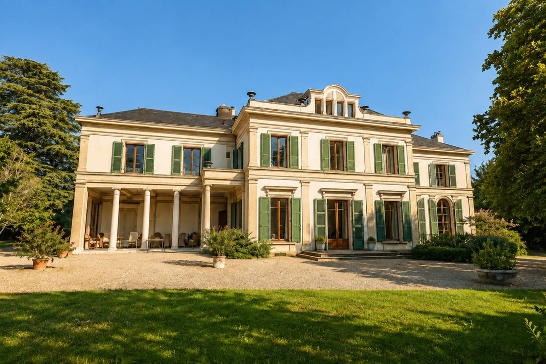 Villa a Chêne-Bougeries, Cantone di Ginevra, Svizzera 1 - 19041809