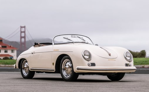 Porsche 356A in San francisco, ca 1