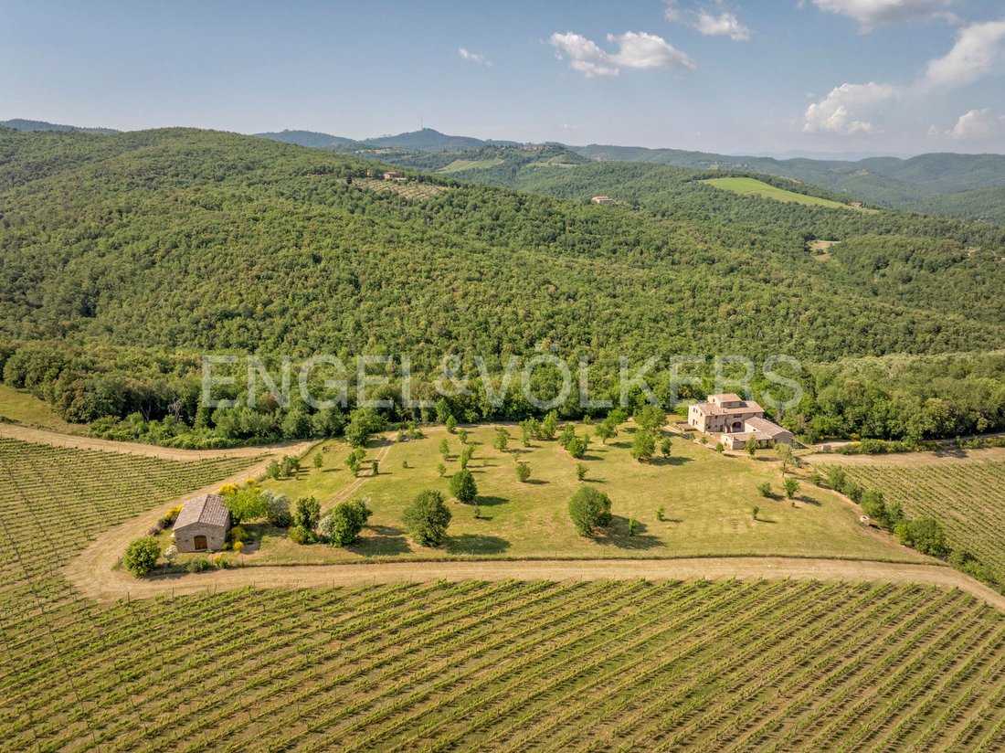 Maisons de campagne à Castelnuovo Berardenga, Toscane, Italie 2 - 18740296