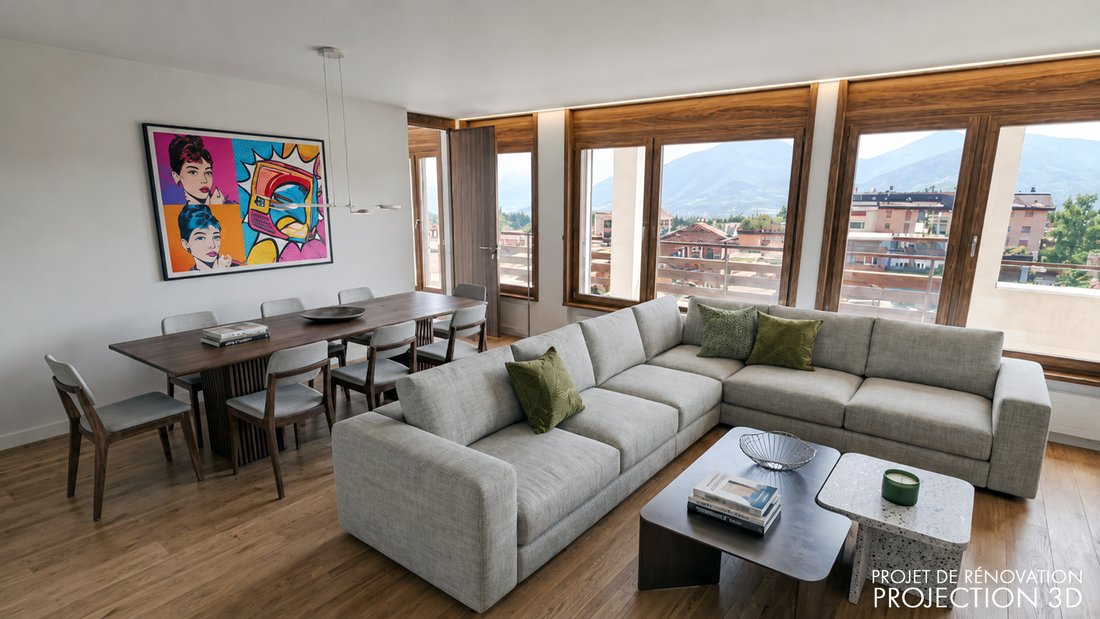 Penthouse in Chermignon-d'en-Bas, Crans-Montana, Switzerland 5 - 19043205