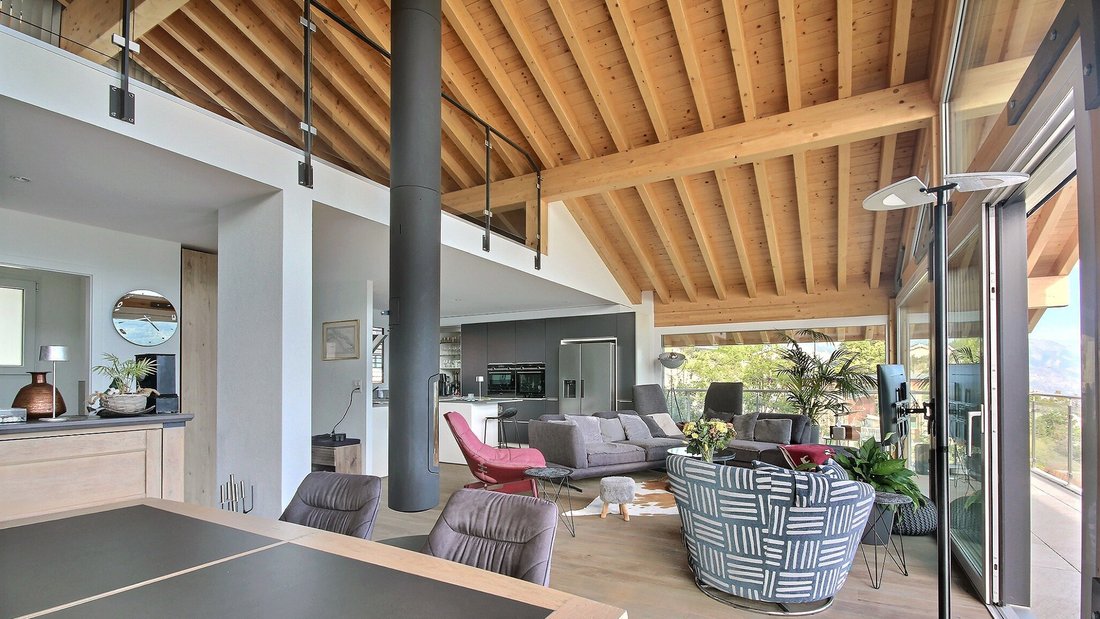 Villa en Chermignon, Crans-Montana, Suiza 4 - 19043207