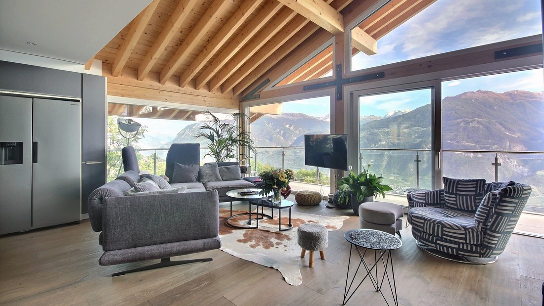 Villa en Chermignon, Crans-Montana, Suiza 3 - 19043207