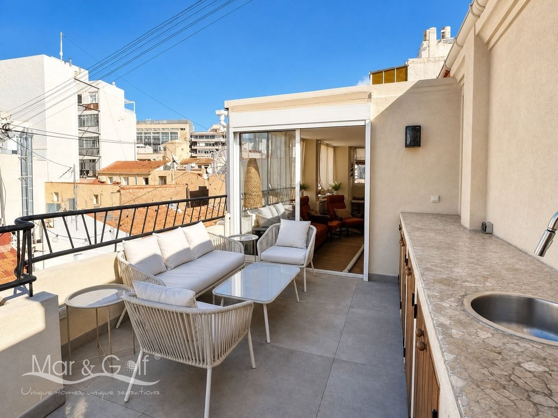 Penthouse in Alicante, Valencian Community, Spain 4 - 19044002