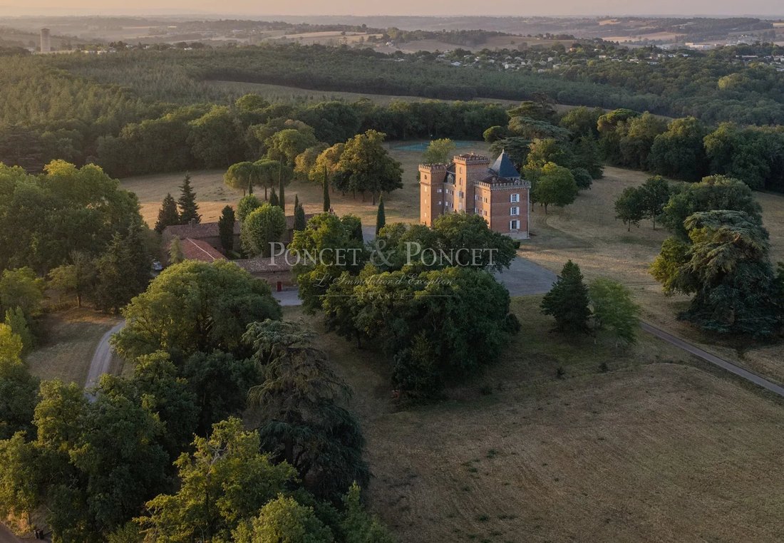 Castle in Amidonniers-Caffarelli, Toulouse, France 1 - 19044481