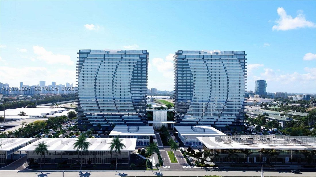 Appartement à Hallandale Beach, Floride, États-Unis 3 - 19046084