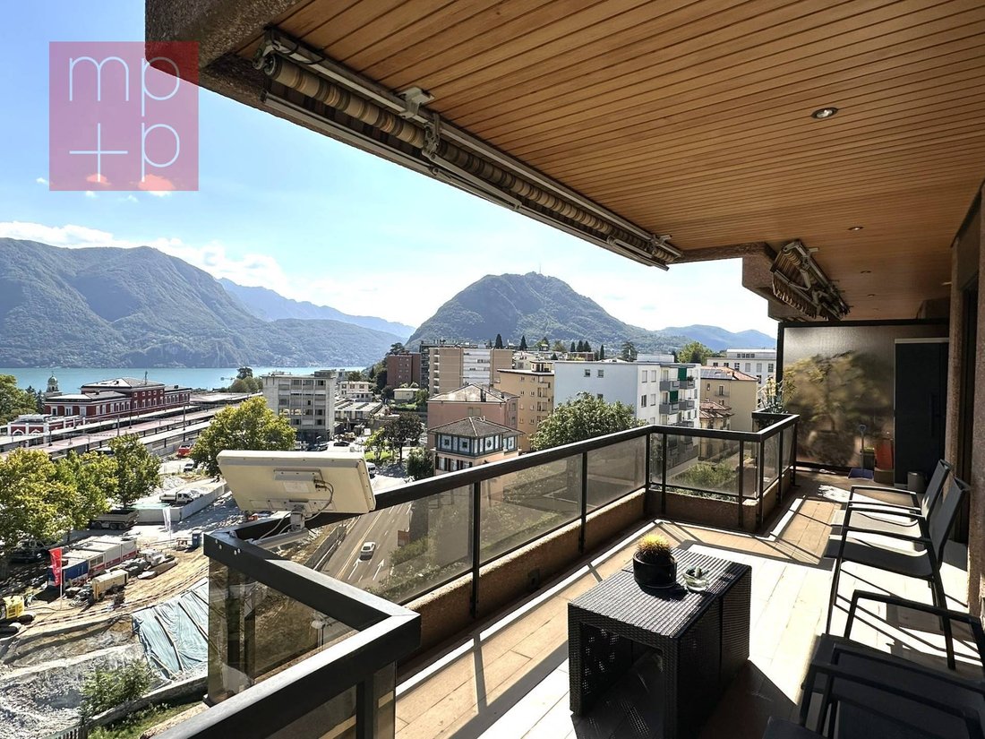Appartement à Lugano, Tessin, Suisse 1 - 19045554