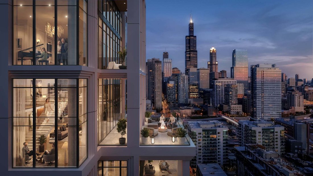 Eigentumswohnung in Chicago, Illinois, Vereinigte Staaten 3 - 19046036