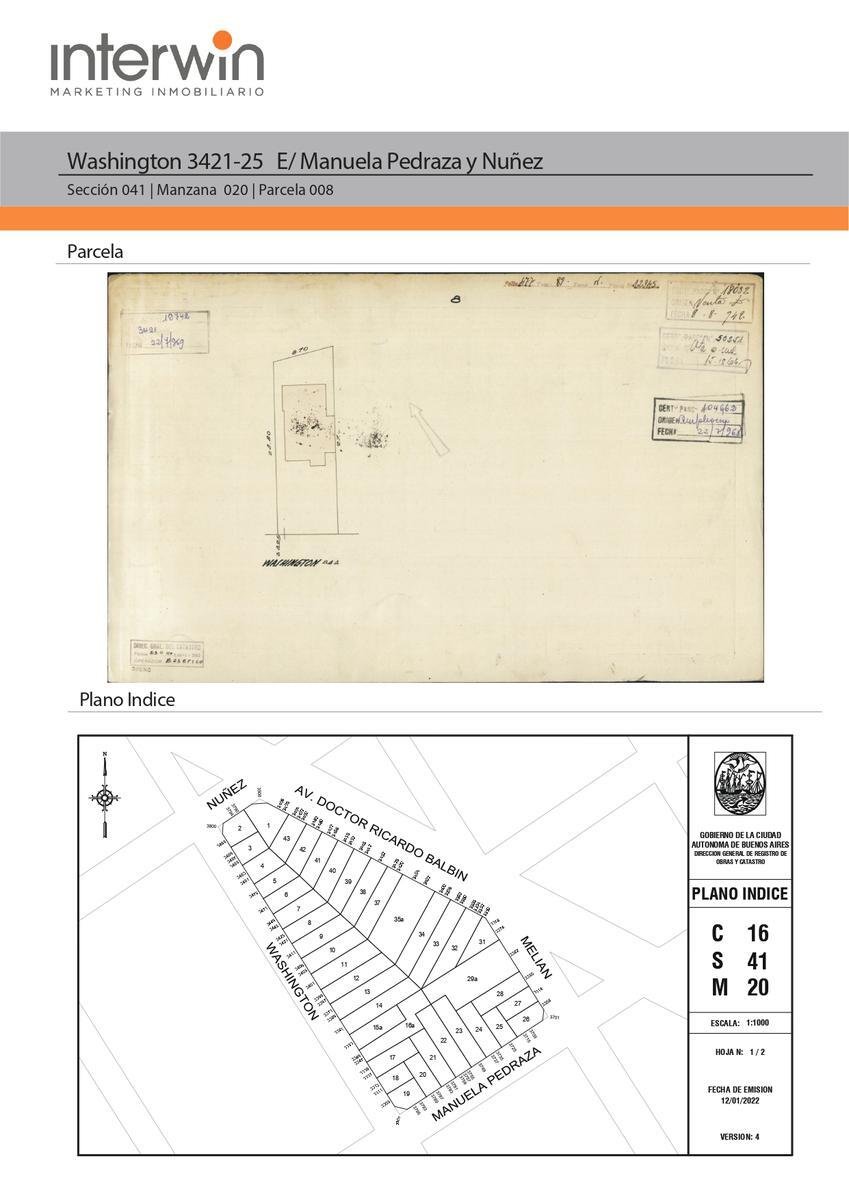 Land in Recoleta, Buenos Aires, Argentinien 2 - 19045149