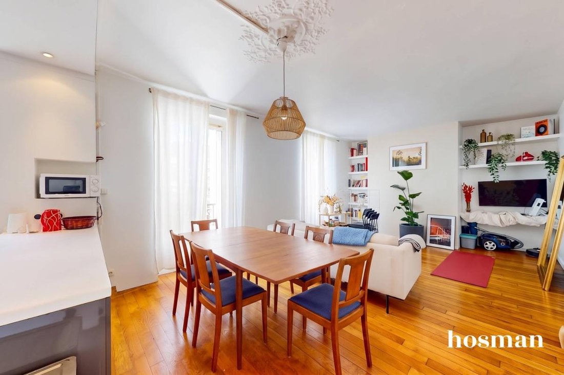 Apartment in Clignancourt-Jules Joffrin, Paris 18e Arrondissement, Paris 1 - 19046834