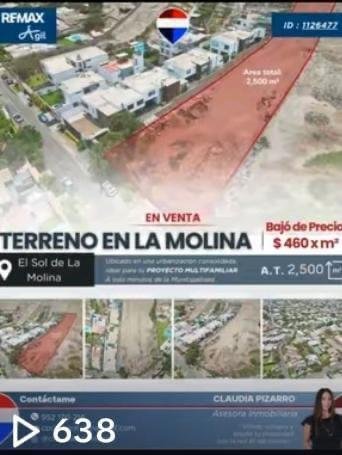 Terreno en San Juan de Miraflores, Municipalidad Metropolitana de Lima, Perú 3 - 19045290