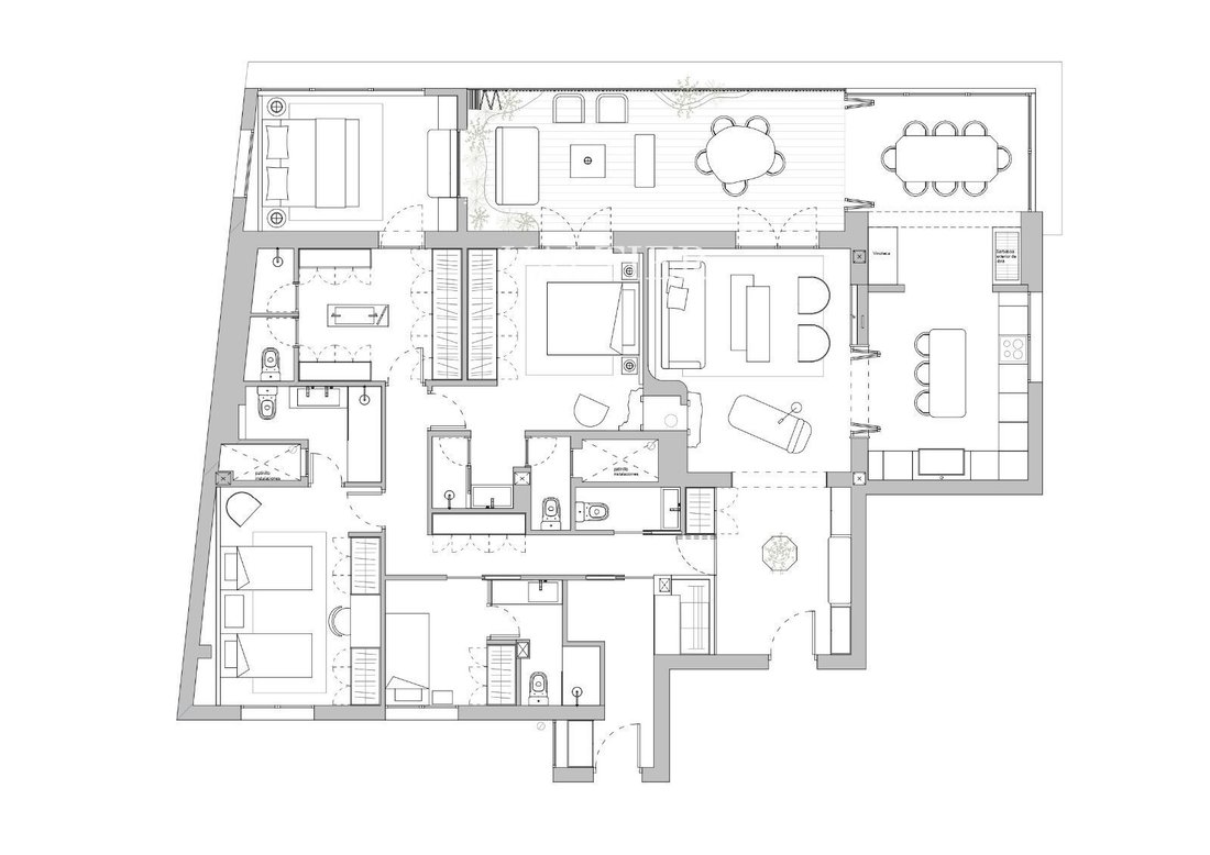 Penthouse in Chamartín, Madrid, Spain 5 - 19048902