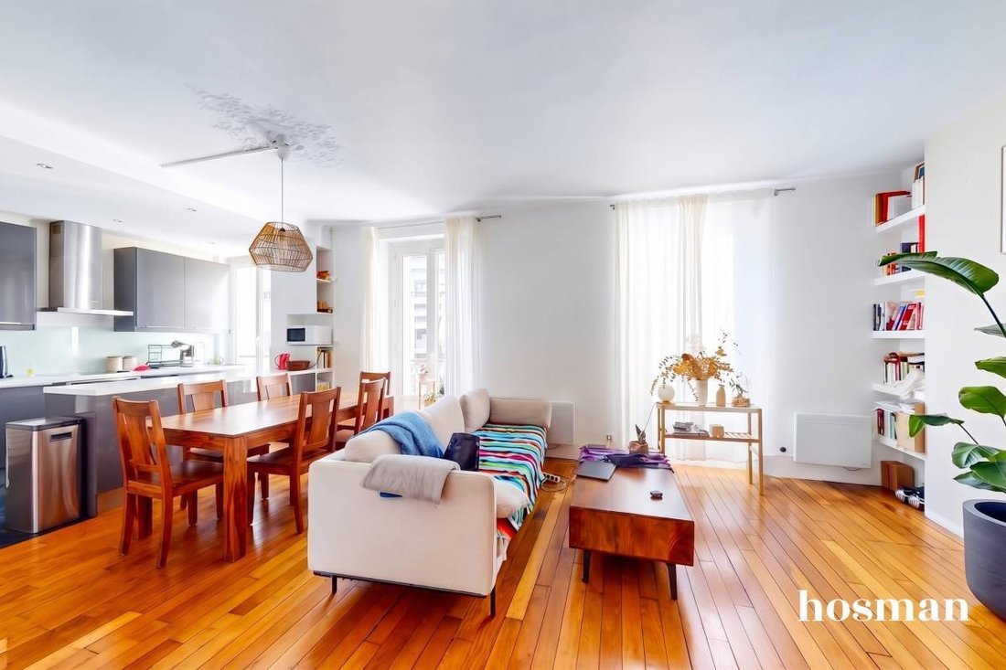 Apartment in Clignancourt-Jules Joffrin, Paris 18e Arrondissement, Paris 3 - 19046834