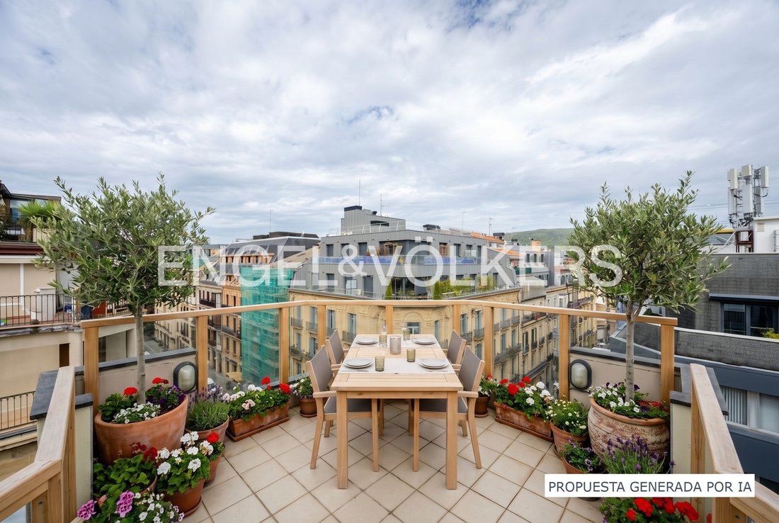 Penthouse in Centro, Donostia-San Sebastian, Spain 2 - 19047248