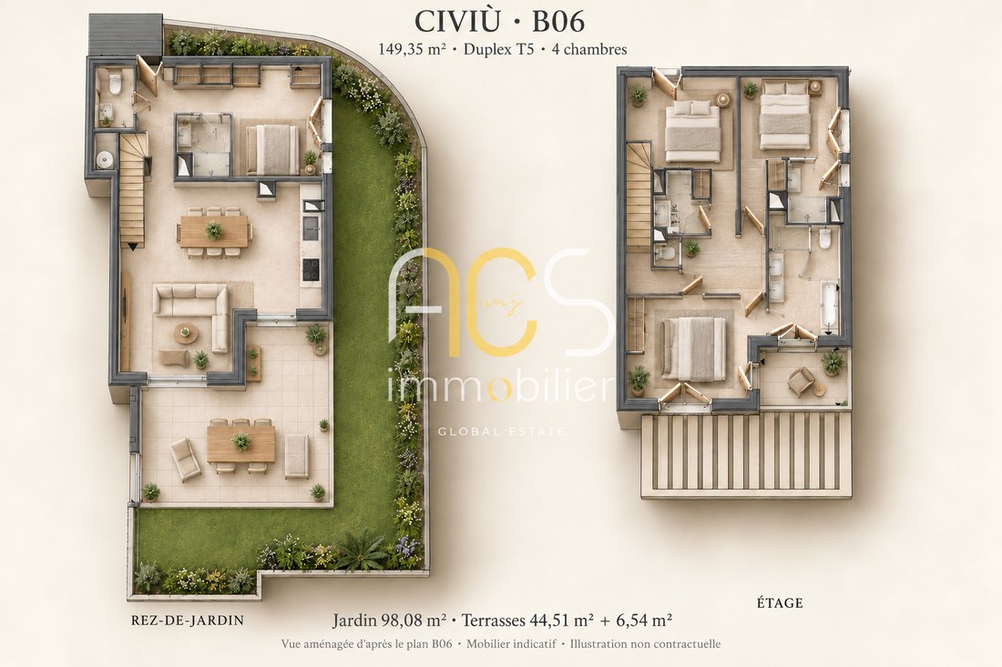 Wohnung in Nartelle-Noyer-Bellevue-bd des Sardinaux, Sainte-Maxime, Frankreich 3 - 18536511