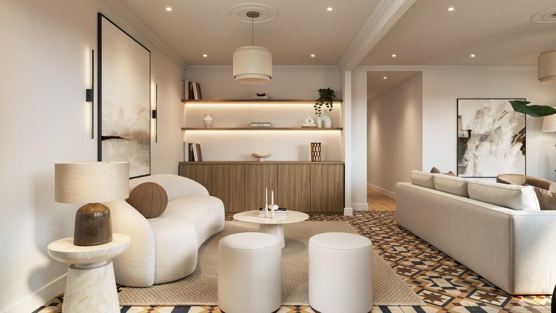 Wohnung in Eixample, Barcelona, Spanien 4 - 19048381