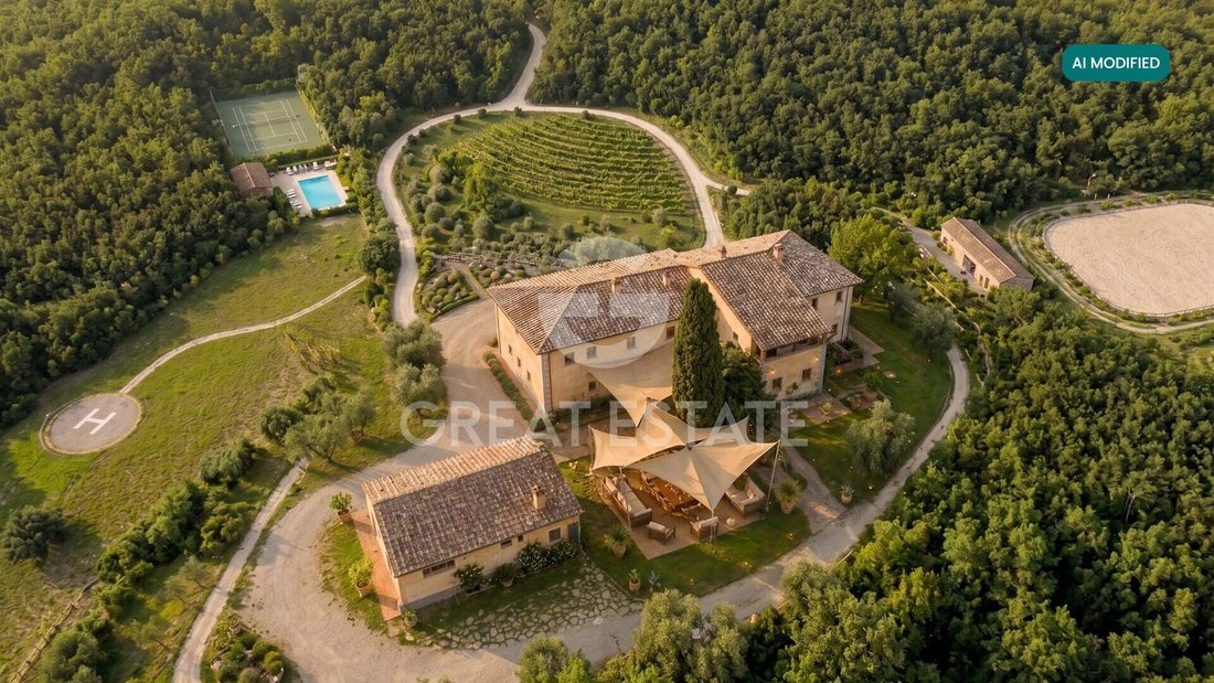 Villa à Sinalunga, Toscane, Italie 4 - 18366018