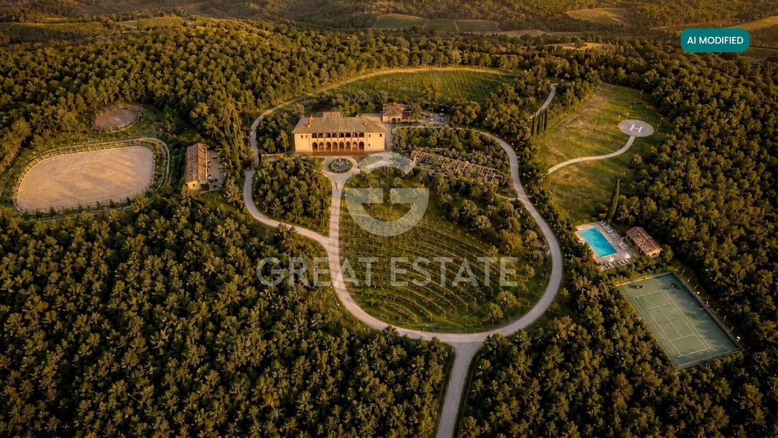 Villa à Sinalunga, Toscane, Italie 1 - 18366018