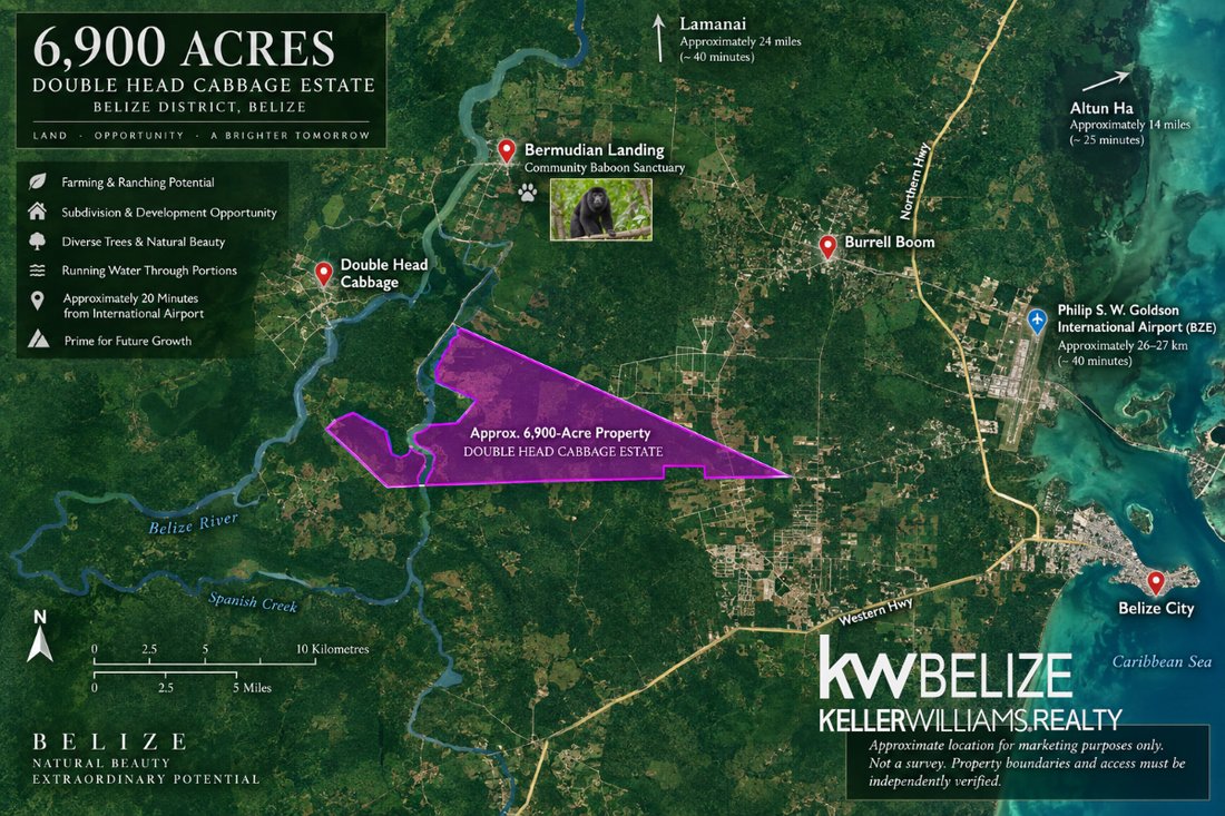 Land in Bermudian Landing, Belize District, Belize 1 - 19052581
