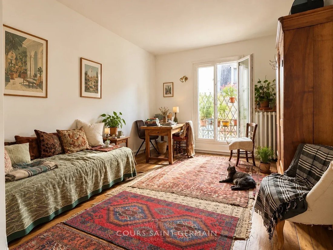 Apartment in Bièvres Sud Tolbiac, Paris 13e Arrondissement, Paris 1 - 19055237