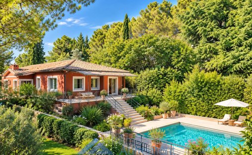Villa a Granettes-Jauberte-Santa Anna, Aix-en-Provence, Francia 1
