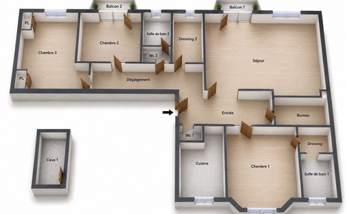 Apartment in Montorgueil-Saint Denis, Paris 2e Arrondissement, Paris 1