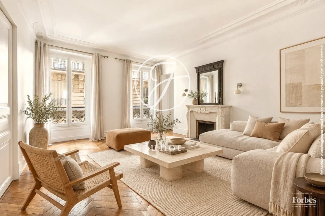 Appartamento a Courcelles-Wagram, Paris 17e Arrondissement, Parigi 1 - 17757303