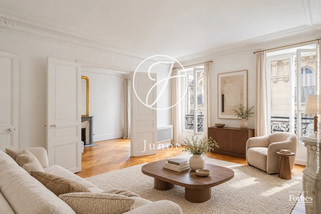 Apartment in Courcelles-Wagram, Paris 17e Arrondissement, Paris 1 - 17757228
