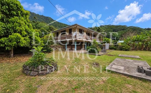 Haus in Moorea-Maiao, Inseln über dem Winde, Französisch-Polynesien 1