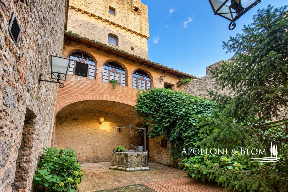 Castle in Monteriggioni, Tuscany, Italy 4 - 19054472