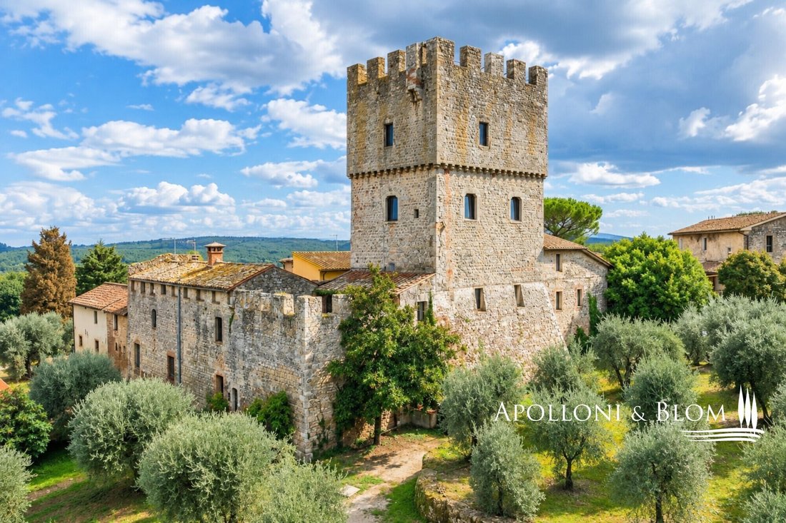 Castle in Monteriggioni, Tuscany, Italy 3 - 19054472
