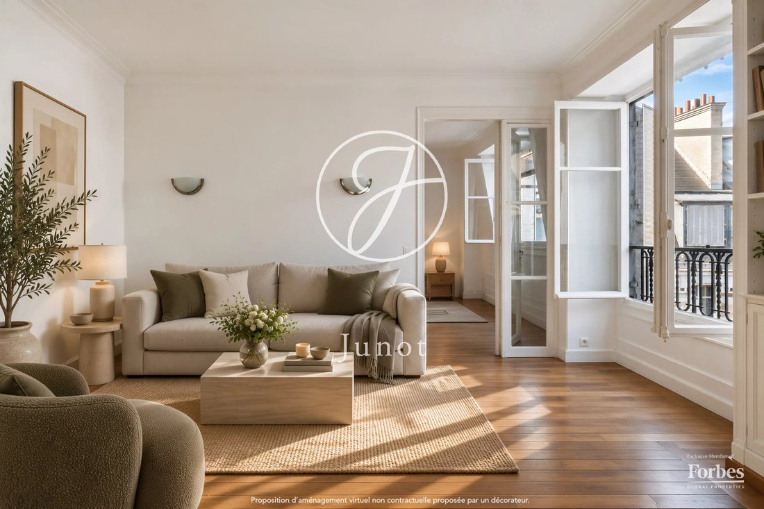 Apartment in Auteuil Nord, Paris 16e Arrondissement, Paris 1 - 19051808