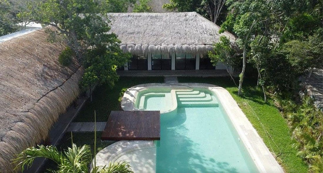 Villa en Yalkú, Quintana Roo, Mexique 1 - 19052236